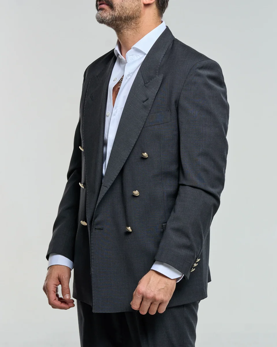 Giacca con Bottoni Oro Fumo Tokyo - immagine 3